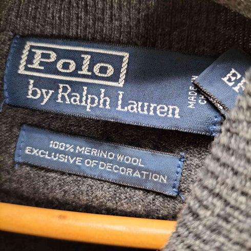 ポロバイラルフローレン Polo by RALPH LAUREN ポニー刺繍 メリノウール タートルネックニット メンズ import:M