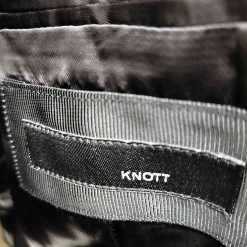 ノット KNOTT ストレッチツイル 2B テーラードジャケット&スラックスパンツ メンズ 1