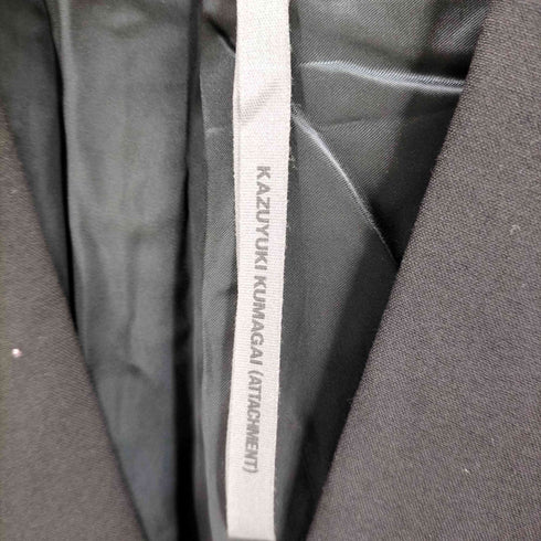 カズユキクマガイアタッチメント KAZUYUKI KUMAGAI ATTACHMENT ウールチェスターコート メンズ 1