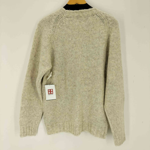 ビューティーアンドユースユナイテッドアローズ BEAUTY & YOUTH UNITED ARROWS GRAY イタリア製 ウール混 クルーネックニット メンズ JPN:48