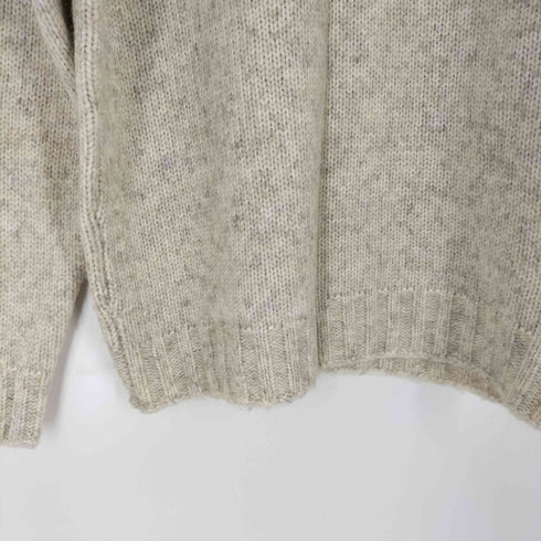ビューティーアンドユースユナイテッドアローズ BEAUTY & YOUTH UNITED ARROWS GRAY イタリア製 ウール混 クルーネックニット メンズ JPN:48