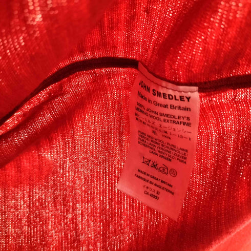 ジョンスメドレー JOHN SMEDLEY ウールタートルネックニット メンズ