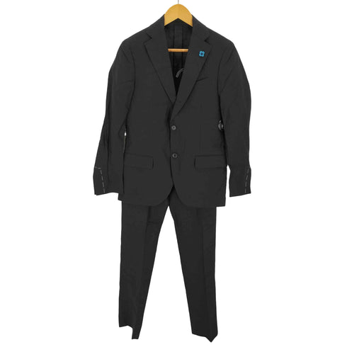 ラルディー二 LARDINI リネン テーラードジャケット&スラックスパンツ メンズ 44