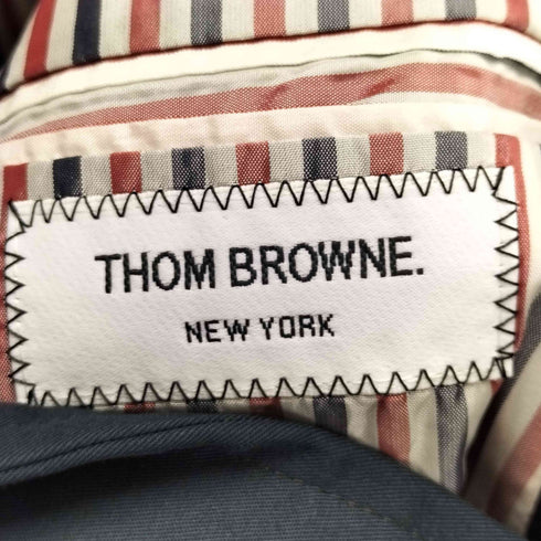 トムブラウン THOM BROWNE 裏ストライプ チェスターコート メンズ 0