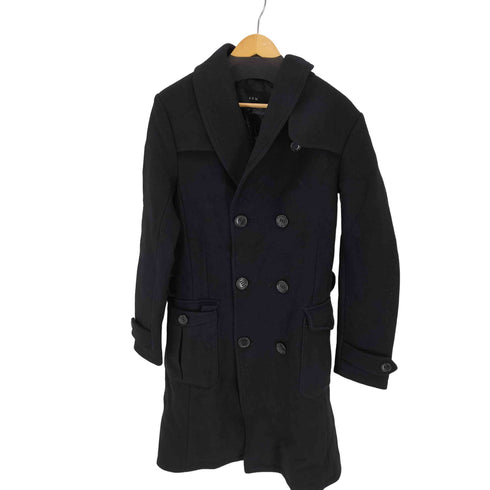 エーケイエム AKM melton shawl long trench メンズ XL