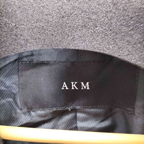 エーケイエム AKM melton shawl long trench メンズ XL