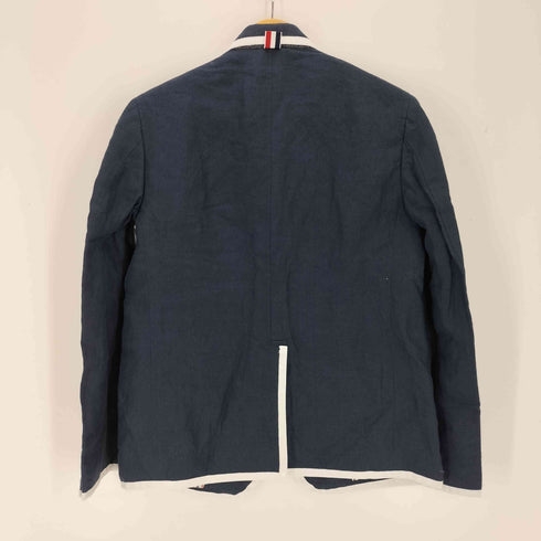 トムブラウン THOM BROWNE リネン テーラードジャケット メンズ 0
