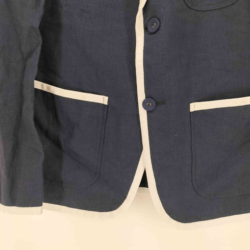 トムブラウン THOM BROWNE リネン テーラードジャケット メンズ 0