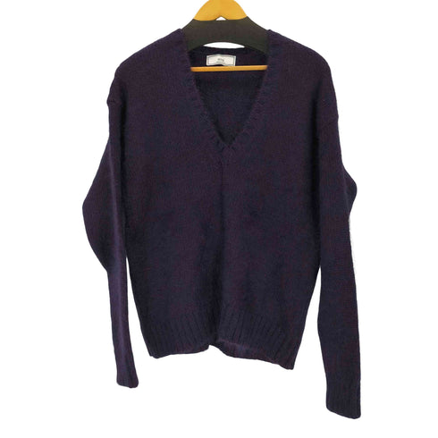 アミアレクサンドルマテュッシ AMI ALEXANDRE MATTIUSSI モヘア混 Vネックニット メンズ  XS