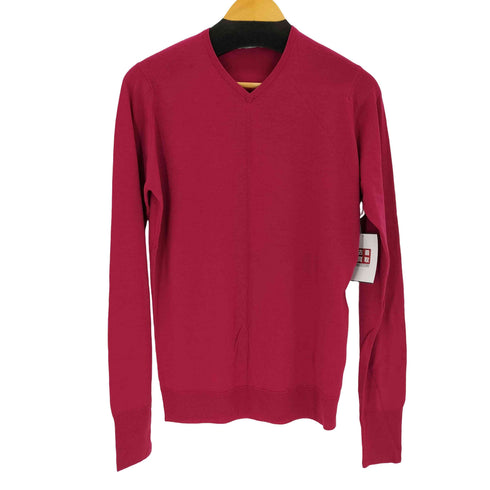 ジョンスメドレー JOHN SMEDLEY メリノウールクルーネックニット メンズ S