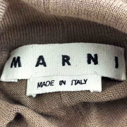 マルニ MARNI 16AW センターシーム ハイネックニット メンズ 48