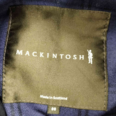 マッキントッシュ Mackintosh スコットランド製 HANDMADE ゴム引き ステンカラーコート メンズ 38