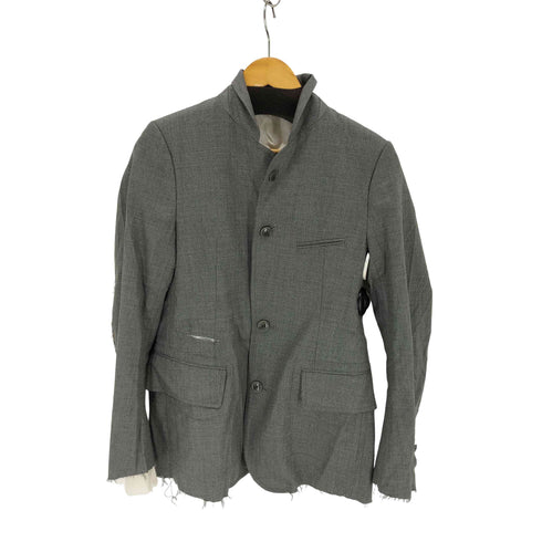 タカヒロミヤシタザソロイスト TAKAHIRO MIYASHITA The SoloIst. 切りっぱなし テーラードジャケット メンズ 44