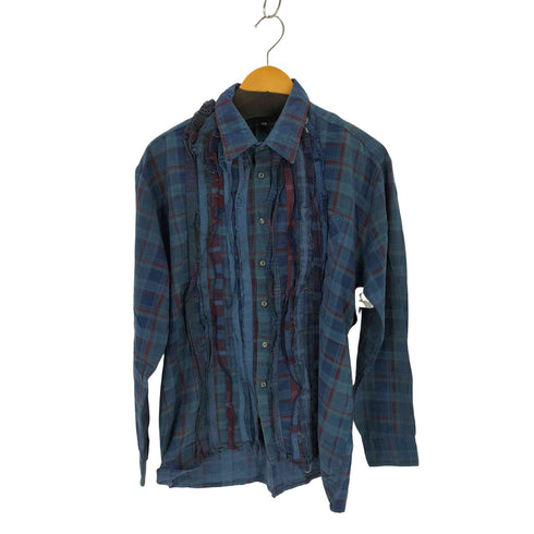 リビルドバイニードルズ rebuild by needles RIBBON WIDE SHIRT メンズ M