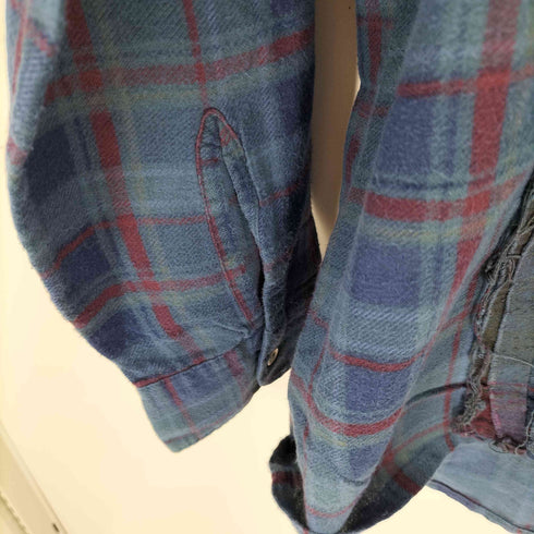 リビルドバイニードルズ rebuild by needles RIBBON WIDE SHIRT メンズ M
