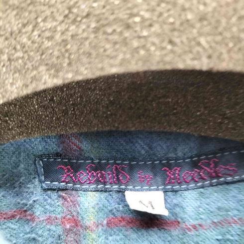 リビルドバイニードルズ rebuild by needles RIBBON WIDE SHIRT メンズ M