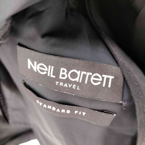 ニールバレット NEIL BARRETT マットストレッチシングルコート メンズ 44