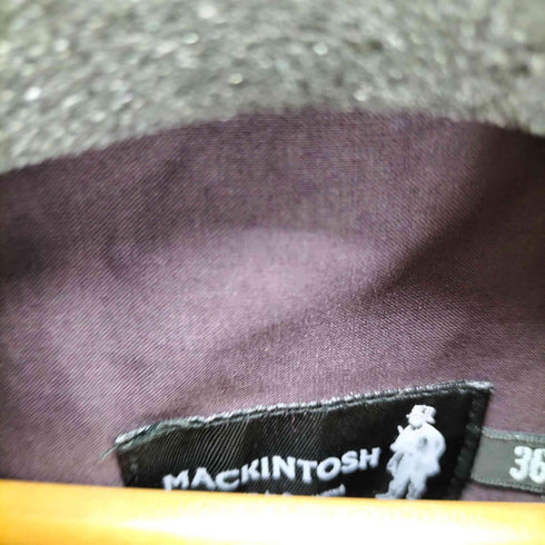 マッキントッシュ Mackintosh スコットランド製 HANDMADE ゴム引き ステンカラーコート メンズ 36
