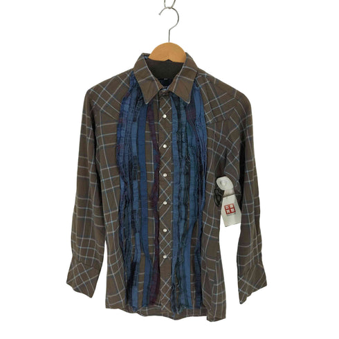 リビルドバイニードルズ rebuild by needles RIBBON WIDE SHIRT メンズ S