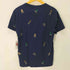 ポロラルフローレン POLO RALPH LAUREN 総柄 刺繍 クルーネックTシャツ ポロベア エンブレム CUSTOM SLIM FIT メンズ JPN:M