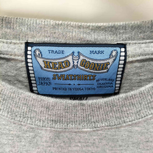 ヘッドグーニー HEADGOONIE キャラクタープリントTシャツ 子摘血 メンズ JPN:S
