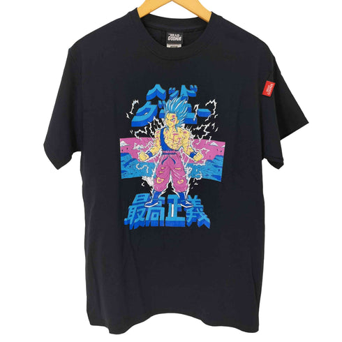ヘッドグーニー HEADGOONIE 最高正義 キャラクタープリントTシャツ メンズ JPN:M