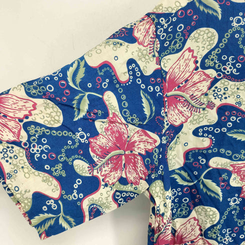 レインスプーナー Reyn Spooner アロハシャツ ダイヤモンドヘッドタグ レーヨン アロハシャツ ハイビスカス メンズ JPN:L