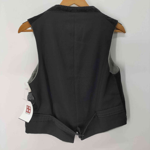 針刺しシンチバック コーデュロイ ジレベスト メンズ