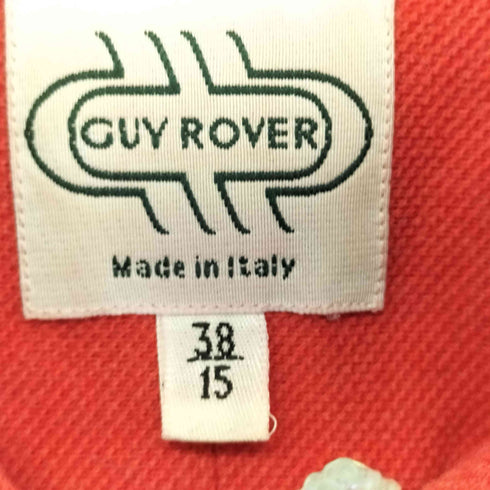 ギローバー GUY ROVER イタリア製 L/S ボタンダウンシャツ メンズ 38/15