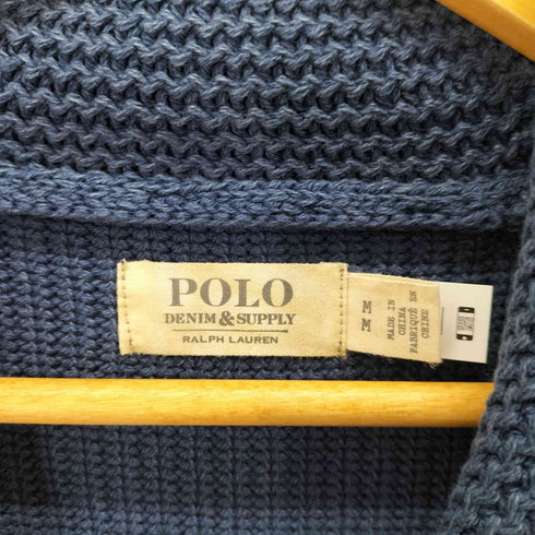 デニムアンドサプライ ラルフローレン DENIM & SUPPLY RALPH LAUREN ショールカラーコットンカーディガン メンズ JPN:M