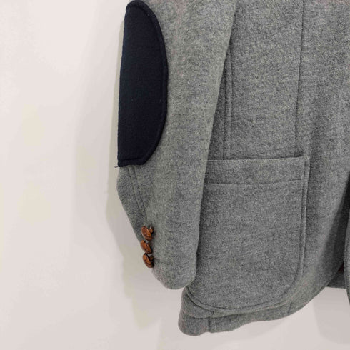 ザダファーオブセントジョージ The DUFFER of ST.GEORGE エルボーパッチ 胡桃ボタン ウールテーラードジャケット メンズ