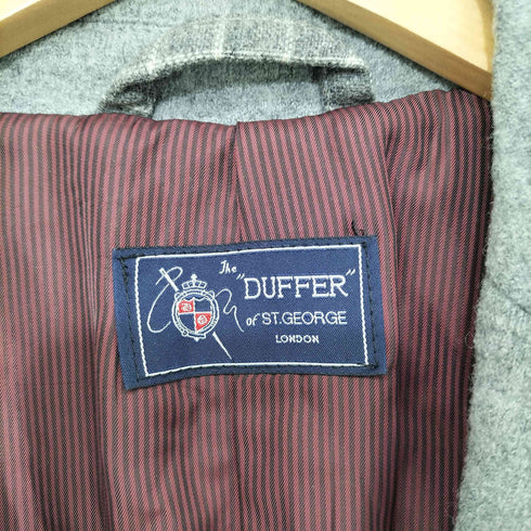 ザダファーオブセントジョージ The DUFFER of ST.GEORGE エルボーパッチ 胡桃ボタン ウールテーラードジャケット メンズ