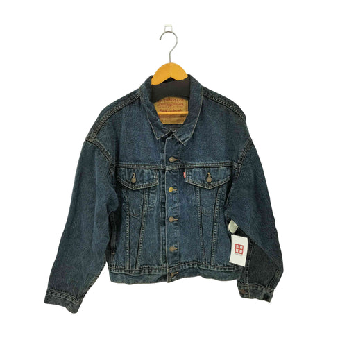 リーバイス Levis 90S USA製 ボタン裏715刻印 デニムジャケット Gジャン メンズ import:M