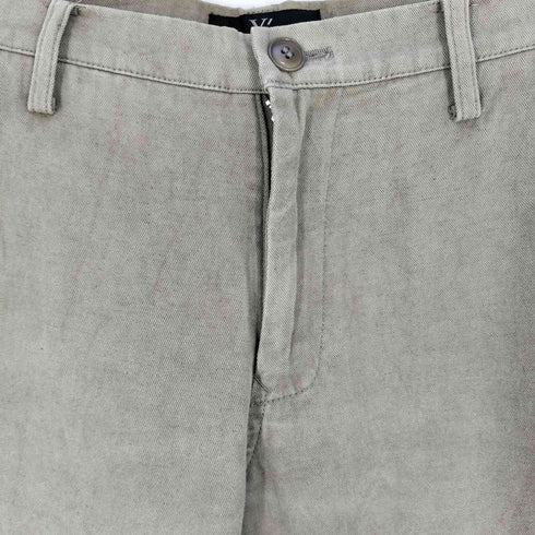 ワイズ Ys コットンリネン バックダブルポケット スリムパンツ レディース JPN:2