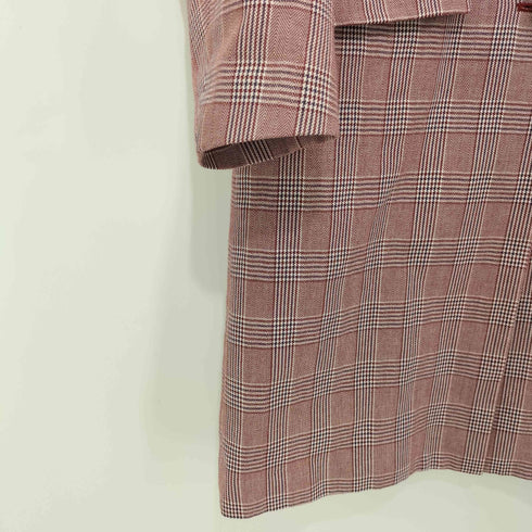レイビームス Ray BEAMS グレンチェックチェスターコート レディース