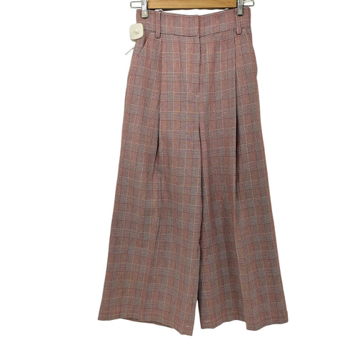 レイビームス Ray BEAMS グレンチェックワイドパンツ レディース JPN:0