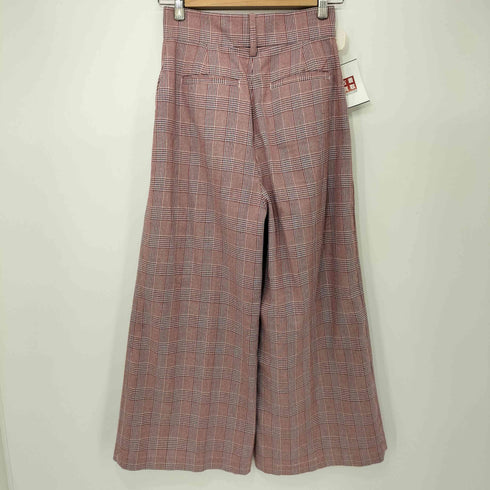レイビームス Ray BEAMS グレンチェックワイドパンツ レディース JPN:0