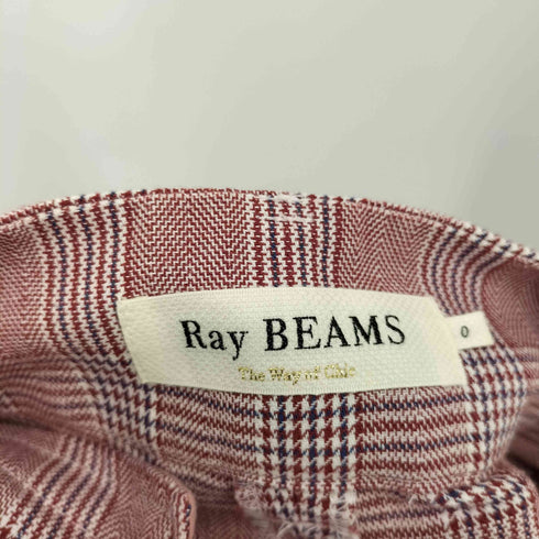 レイビームス Ray BEAMS グレンチェックワイドパンツ レディース JPN:0