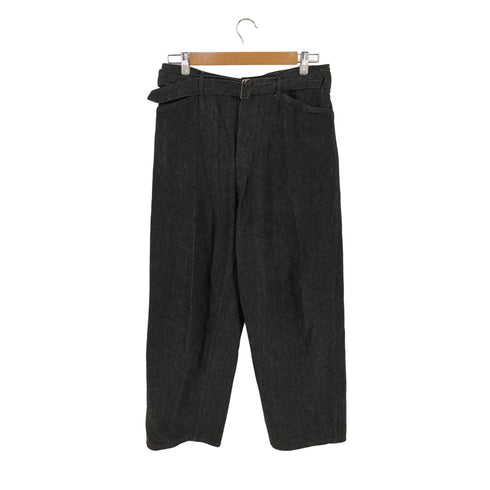 コモリ COMOLI 21SS デニム ベルテッドパンツ メンズ JPN:1