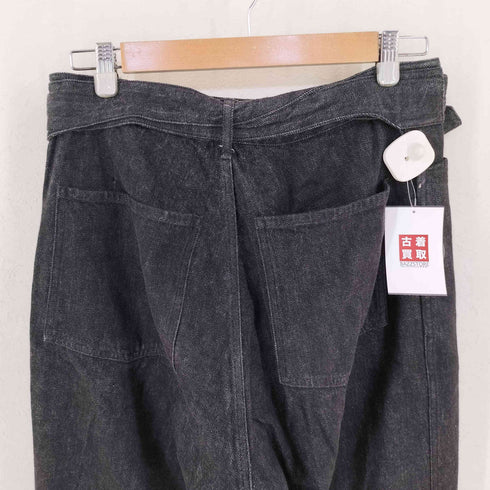 コモリ COMOLI 21SS デニム ベルテッドパンツ メンズ JPN:1
