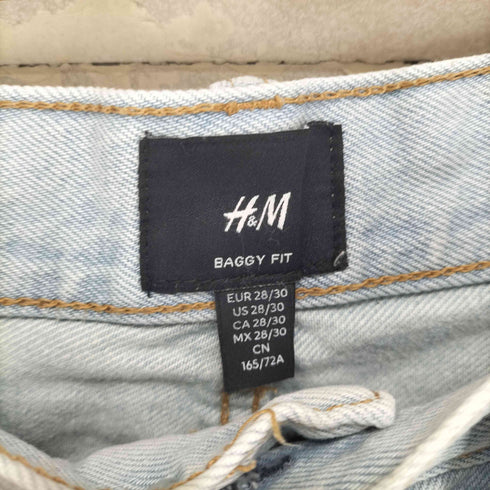 エイチアンドエム H&M BAGGY FIT バギーデニムパンツ メンズ 28/30