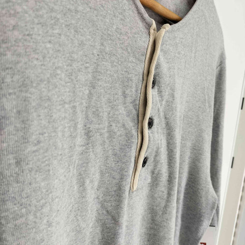 アーペーセー A.P.C. 日本製 ヘンリーネック コットン L/S カットソー ロンT メンズ