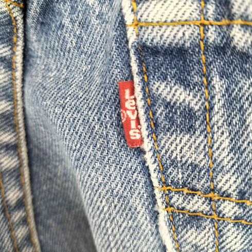 リーバイス Levis 80s 87年 ボタン裏501 USA製 ボタンフライデニムパンツ メンズ W31/L34