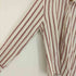 ザラ ZARA コットンリネンストライプシャツ メンズ import:L