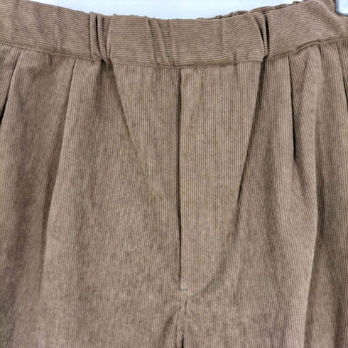 ビーミングバイビームス B:MING by BEAMS 24AW コーデュロイ 2プリーツ ワイド イージーパンツ メンズ JPN:L