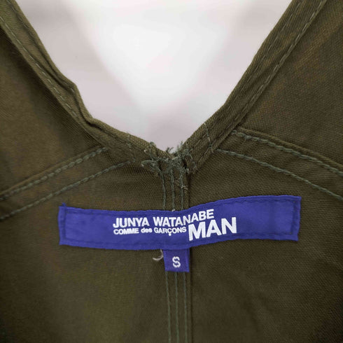 ジュンヤワタナベコムデギャルソンマン JUNYA WATANABE COMME des GARCONS MAN 12SS キルティングダブルニー オーバーオール メンズ S