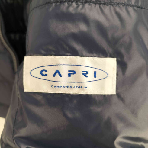 CAPRI イタリア製 ジップアップ ダウンベスト メンズ