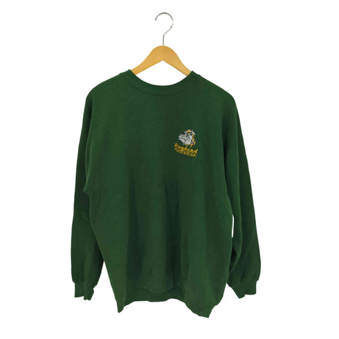 リー Lee 90s USA製 Rashed SPORTS ワンポイント刺繍 クルーネックスウェットトレーナー メンズ XL