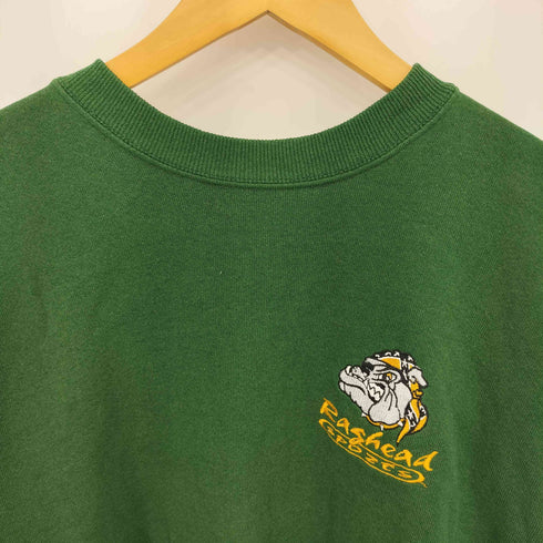 リー Lee 90s USA製 Rashed SPORTS ワンポイント刺繍 クルーネックスウェットトレーナー メンズ XL