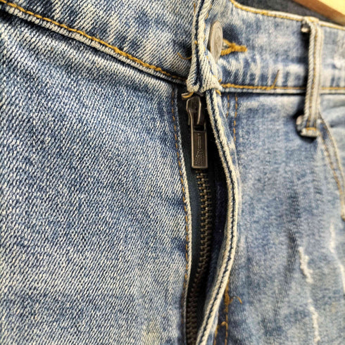 チープマンデー CHEAP MONDAY パッチワーク スキニーダメージデニム メンズ 31/32